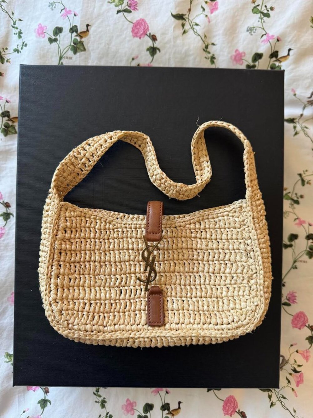 Saint Laurent Raffia 5 a 7 Mini